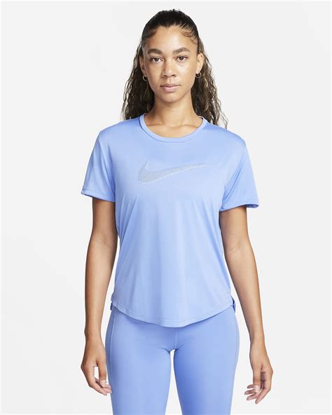 nike dri-fit knit kurzarm-laufoberteil für damen|DICK'S Sporting Goods.